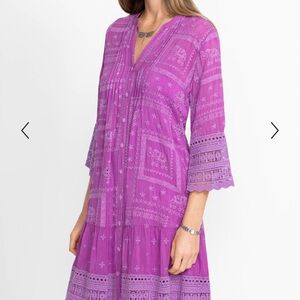Johnny Was Lavender Dress